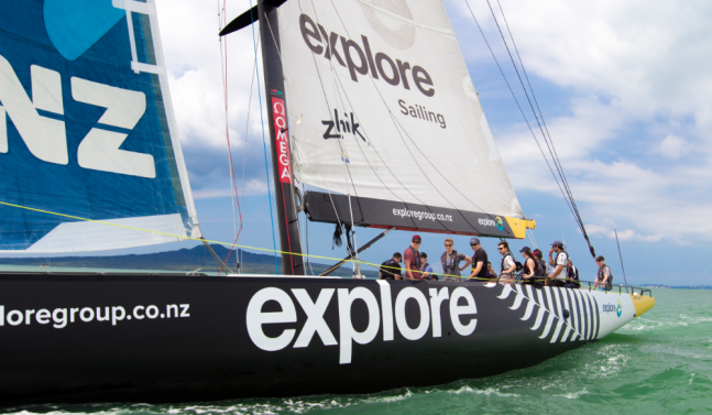America's Cup sailing experience Auckland
