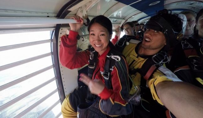 Skydiving in Bay of Islands
