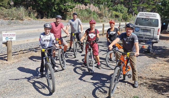 Mountain biking Waitangi