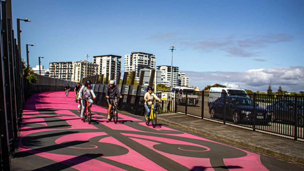 Auckland bike path
