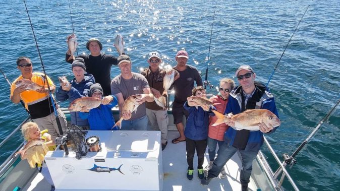 Fishing charter in the Bay of Islands